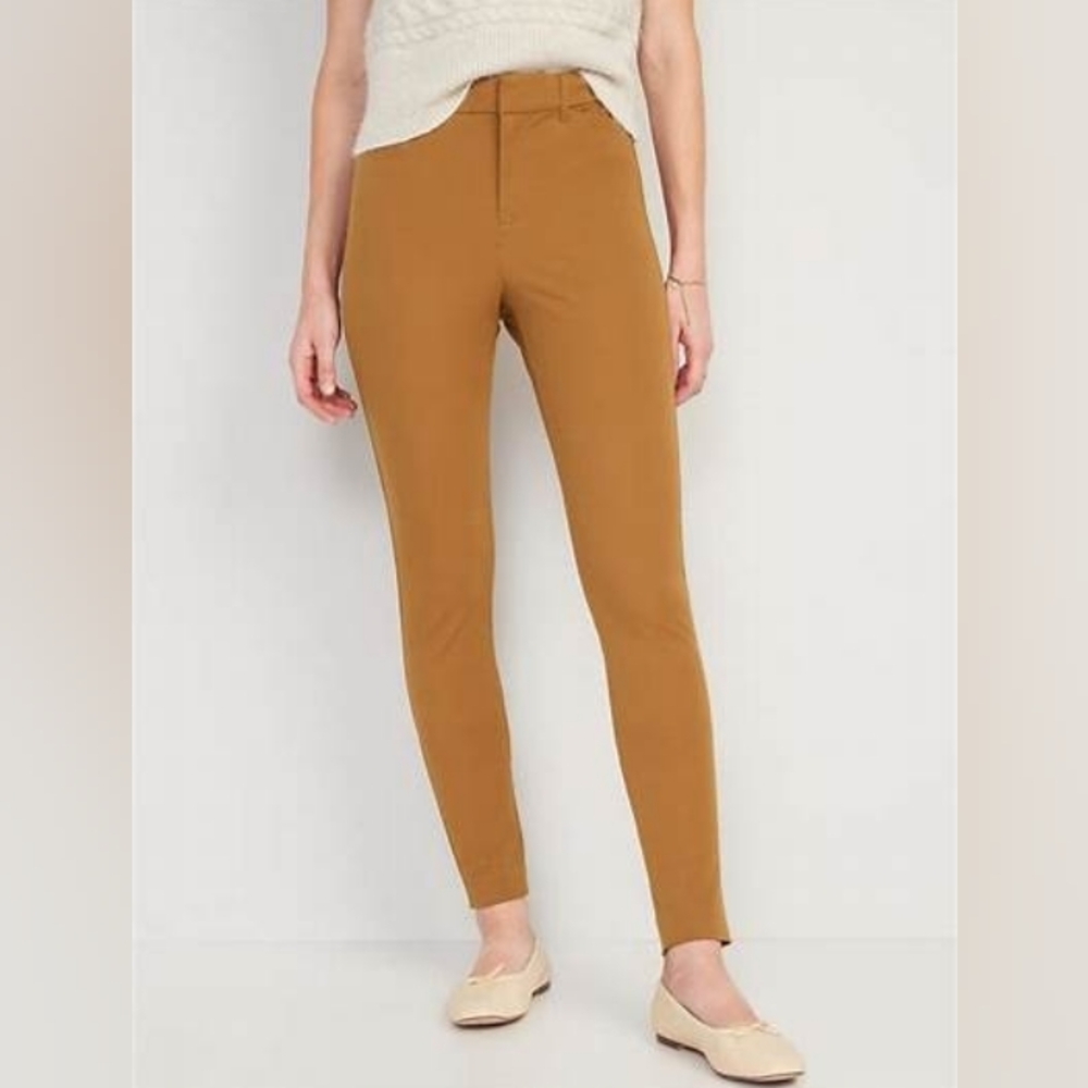 High Rise Pixie Bourbon Pants Old Navy Cropped - image 5
